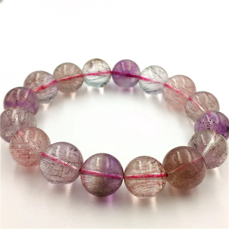 Natural Super 7 Melody Quartz Bracelet (9)
