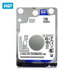 Western Digital синий WD10SPZX-дискотека Дуро Interno HDD (1 ТБ 5400 об./мин. Serial ATA III 128 МБ) Цвет Azul