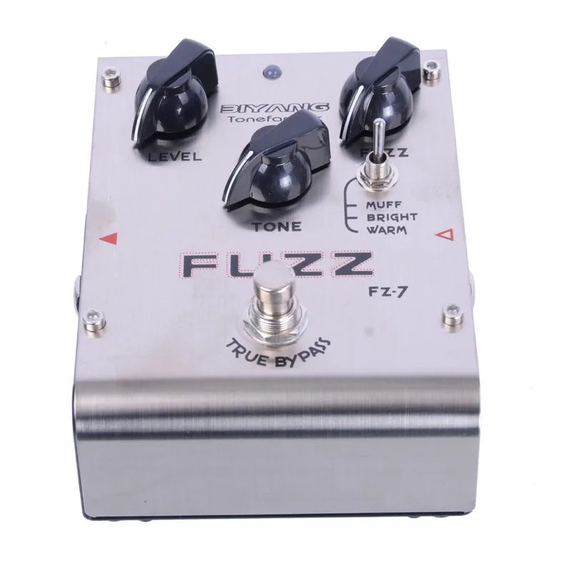 Biyang Tonefancier FZ-7 Guitar Bass Effect Pedal 3 Models Fuzz Effect guitar Pedal True Bypass with gold pedal connector Biyang Tonefancier FZ-7 Guitar Bass Effect Pedal 3 Models Fuzz Effect guitar Pedal True Bypass with gold pedal connector