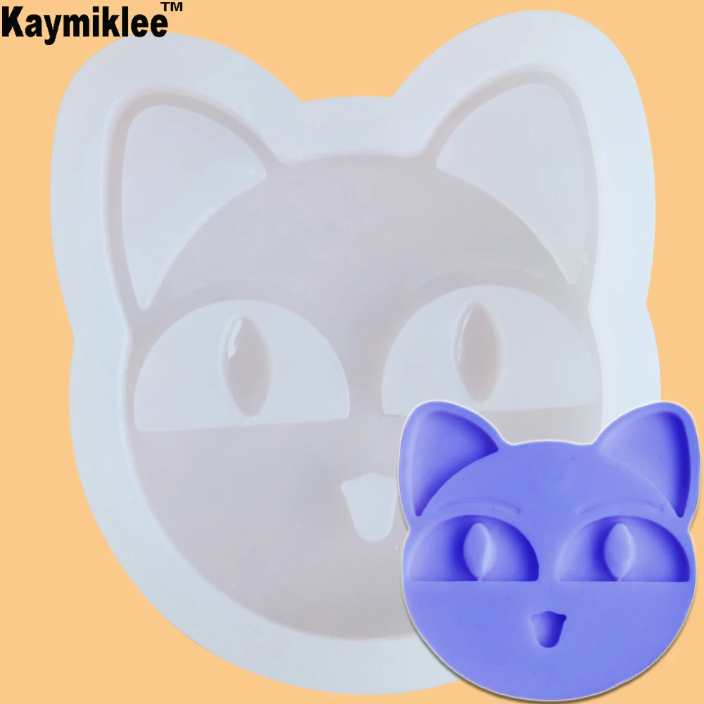 M2046 Cute Cat uv Resin Silicone Mold Cake Decorating Tools Epoxy Jewelry Making DIY Hand Craft | Дом и сад