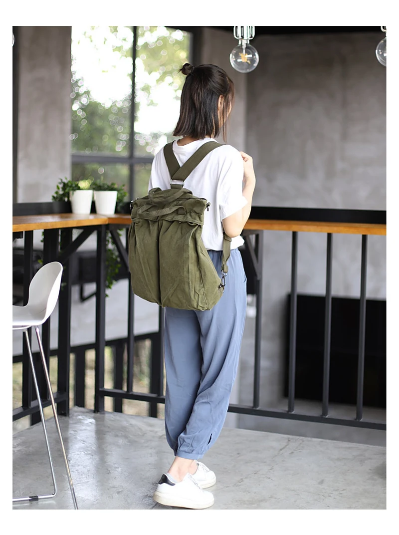 Bolsa de Livro de Lona Bolsa de Ombro para as Mulheres Bolsas de Compras Multifuncional Grande Capacidade Mochila Designer Sac Principal Femme 26 mochila sacos de compras designer sac principal femme