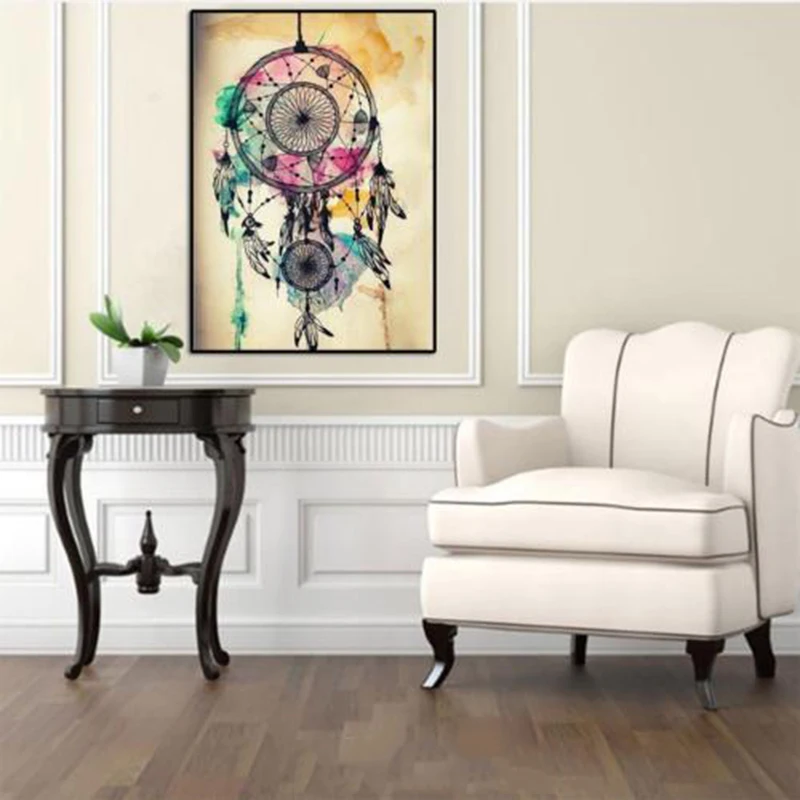

Fancy DIY Dream Catch Diamond Painting Embroidery Cross Stitch Crafts Home Decor