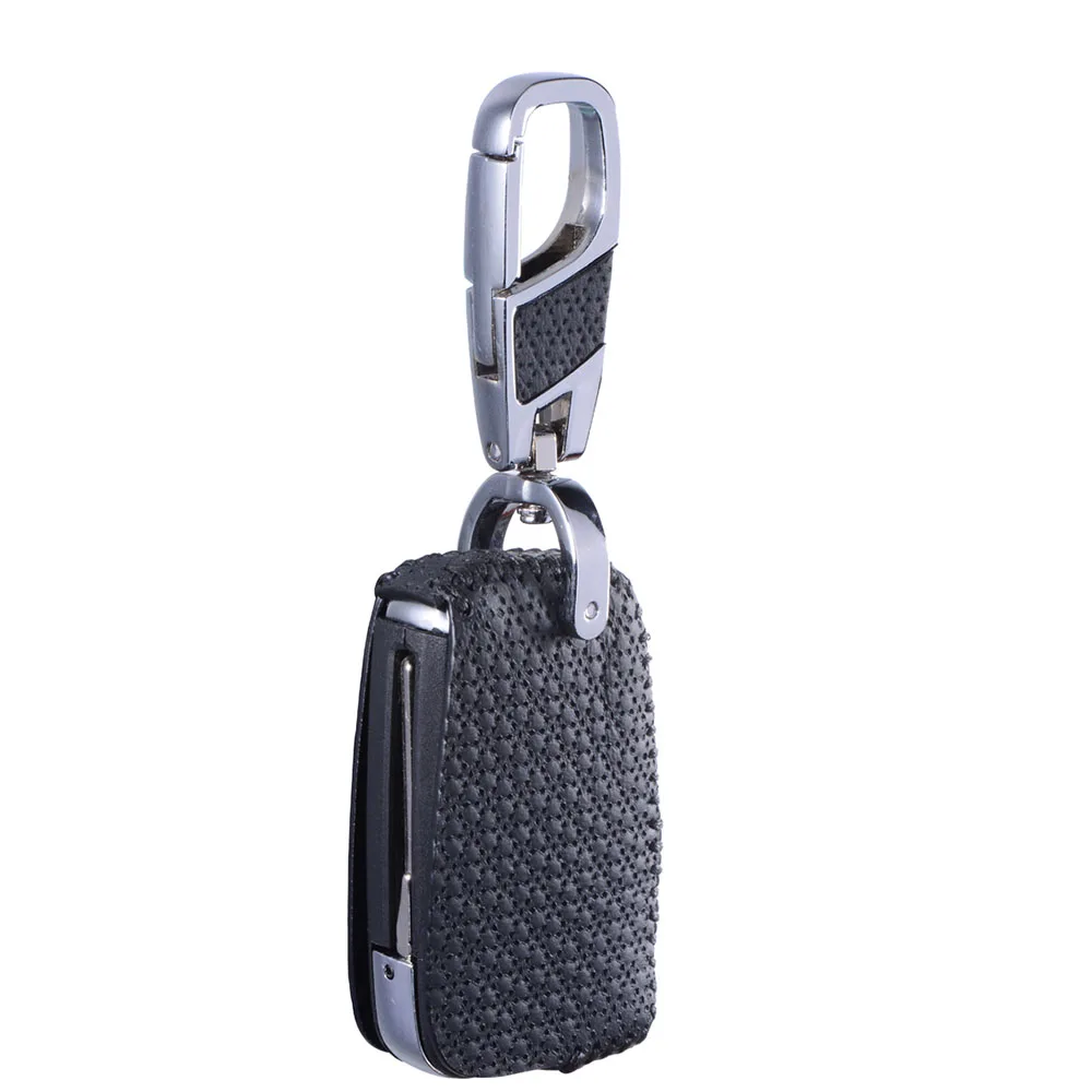 Key Bag Case Cover Remote Holder Chain for VW Golf 7 GTI R MK7 Passat Tiguan Bora Polo Seat Leon Ibiza Skoda Octavia A7