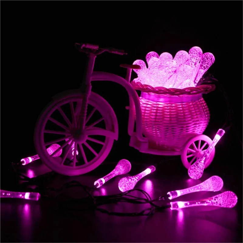 lederTEK  6m 30 LED 8 Modes Solar Christmas Lights (5)