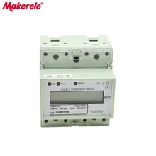 2016 newest product Modbus-RTU MK-LEM011GC afforable energy meter price, modbus electric energy meter gsm iot modbus rtu slave