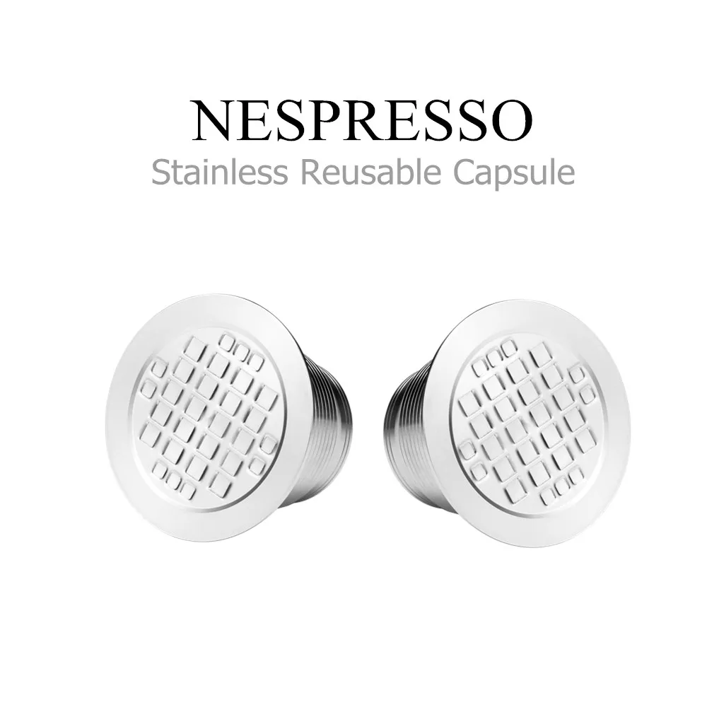 2nd Generation Stainless Steel Metal Refillable Reusable Capsule For