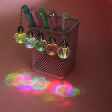 1 шт. креативный милый вечный цветочный светильник, гелевая ручка с подвеской, школьные, офисные ручки, канцелярские принадлежности, подарок для студентов