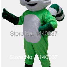 Зеленый кот талисмана обычай Необычные костюмы аниме косплей Mascotte тема маскарадный карнавальный костюм