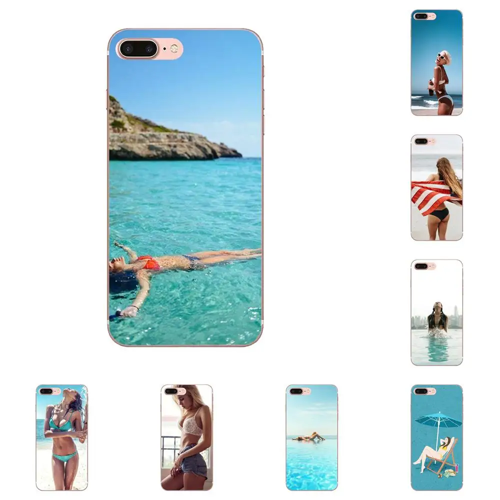 Soft Art Cover Case 3d Sexy Bikini Girl Pattern For Galaxy J1 J2 J3 J330 J4 J5 J6 J7 J730 J8 2015 2016 2017 2018 mini Pro | Мобильные