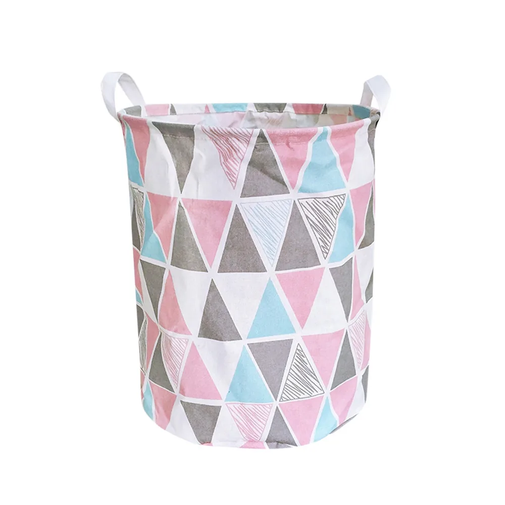 30# Складная Прачечная корзина для хранения одежды сумка для хранения корзина для грязного белья органайзер для детей дома разное ведро для хранения - Цвет: C