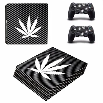 

Custom Design Green Leaf Weed PS4 Pro Skin Sticker For Sony PlayStation 4 Console and Controllers PS4 Pro Stickers Decal Vinyl