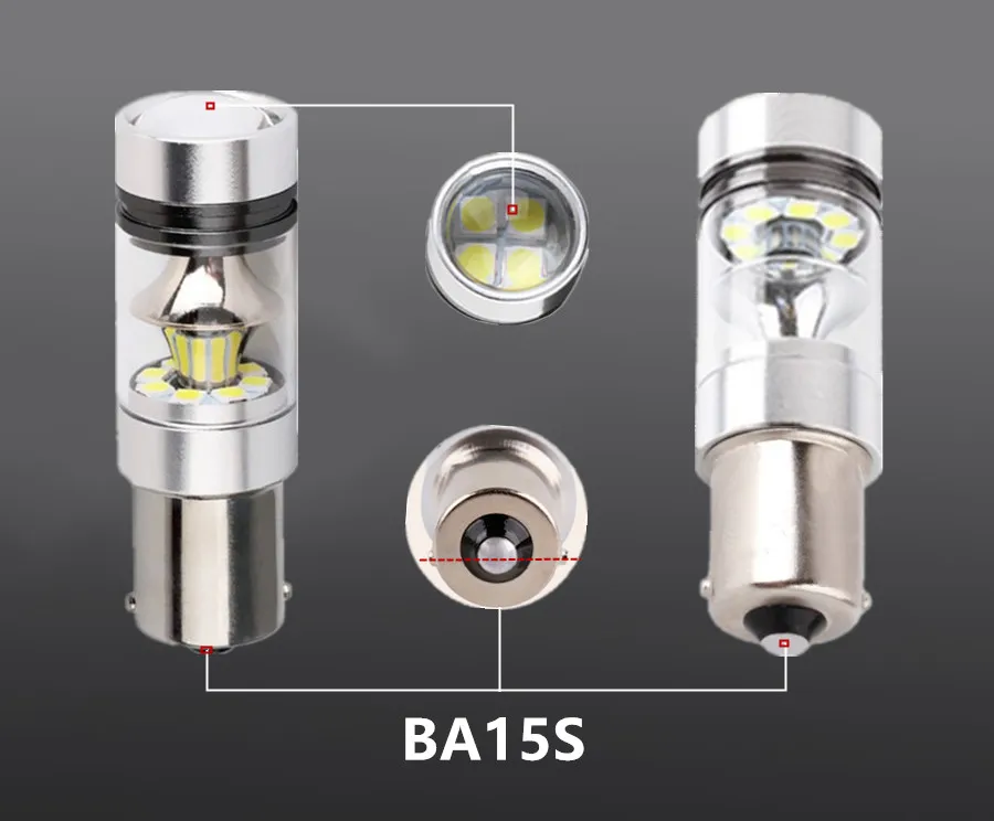 1156 BA15S 3030 20SMD P21W R5W светодиодные лампы для вождения автомобиля задний тормоз