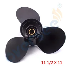 Алюминий пропеллеры 11 1/2x11 для Suzuki, подвесной лодочный мотор двигатель DT40 DT50 40HP 50HP 11-1/2x11 58100-95222-019