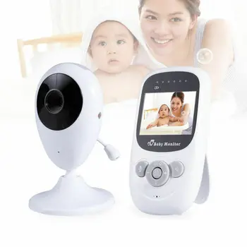 

Wireless Video Baby Monitor with 2.4 inch LCD Color Screen Digital Camera Temperature Monitoring Lullaby Infrared Night Vision
