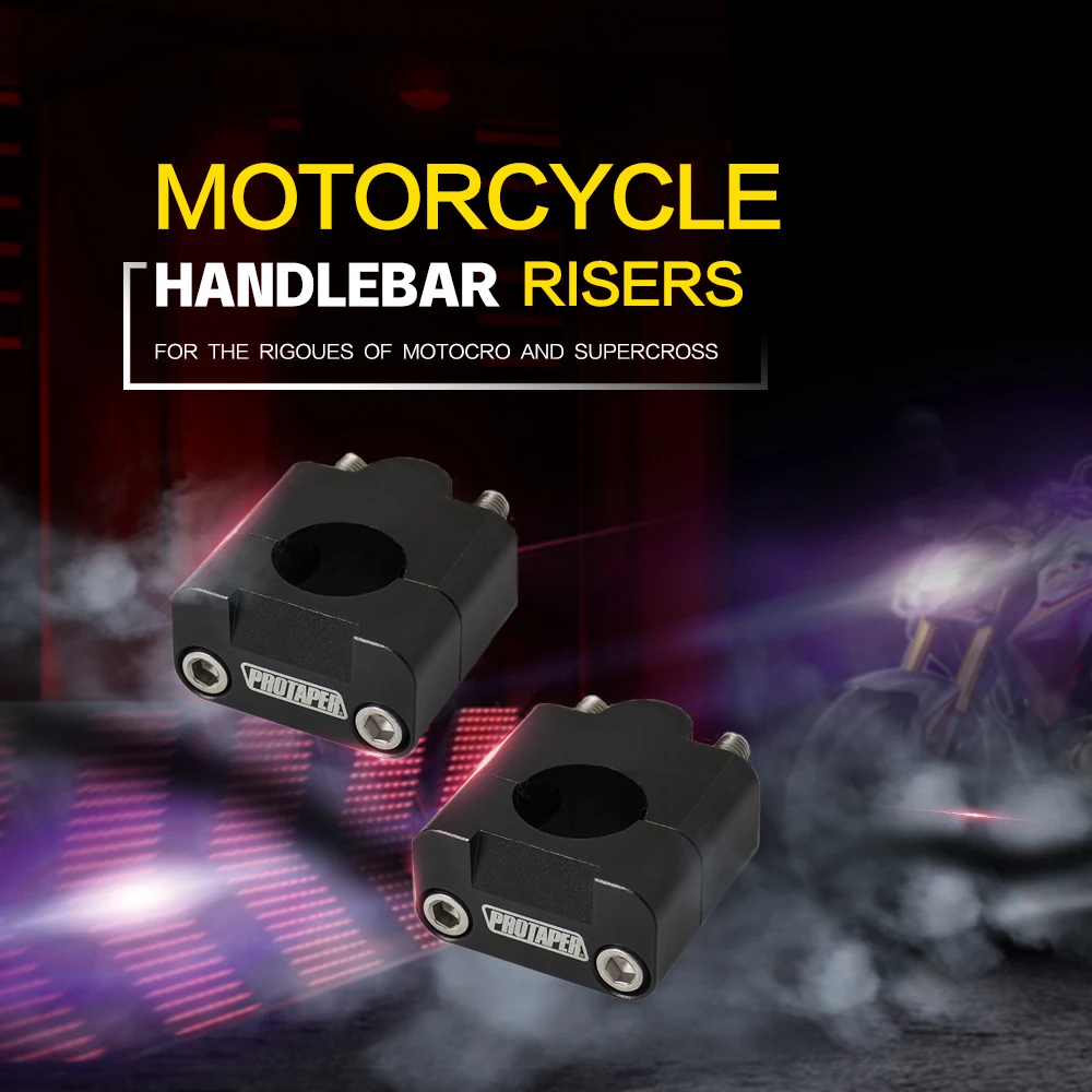 

Pro Taper Chopper Motorcycle Motocross Accessories Handlebar Riser for Triumph Tiger 800 Kawasaki Versys 650 Honda Grom Cb650f