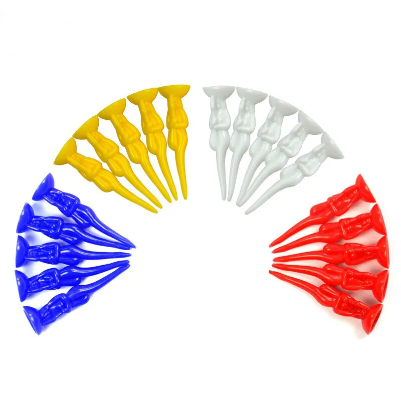 

52mm Golf Tees Individuation Funny Tees 50 pack Random Color
