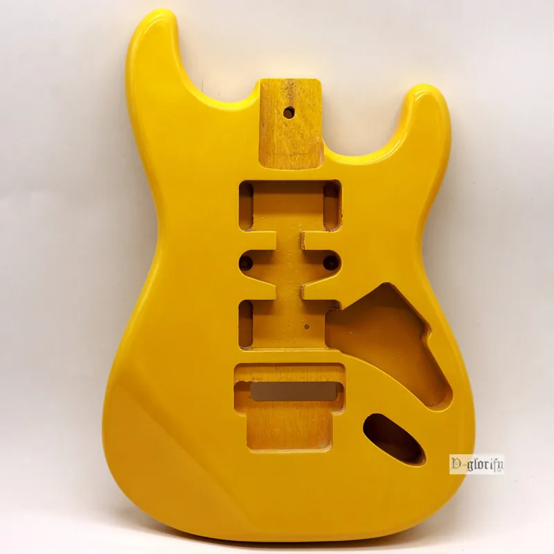 Новейший Floyd Rose yellow цвет молочно-белый цвет ST корпус гитары липа металлик золото