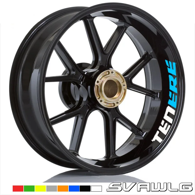 

New high quality Fit Motorcycle Wheel Sticker stripe Reflective Rim For YAMAHA SUPER TENERE