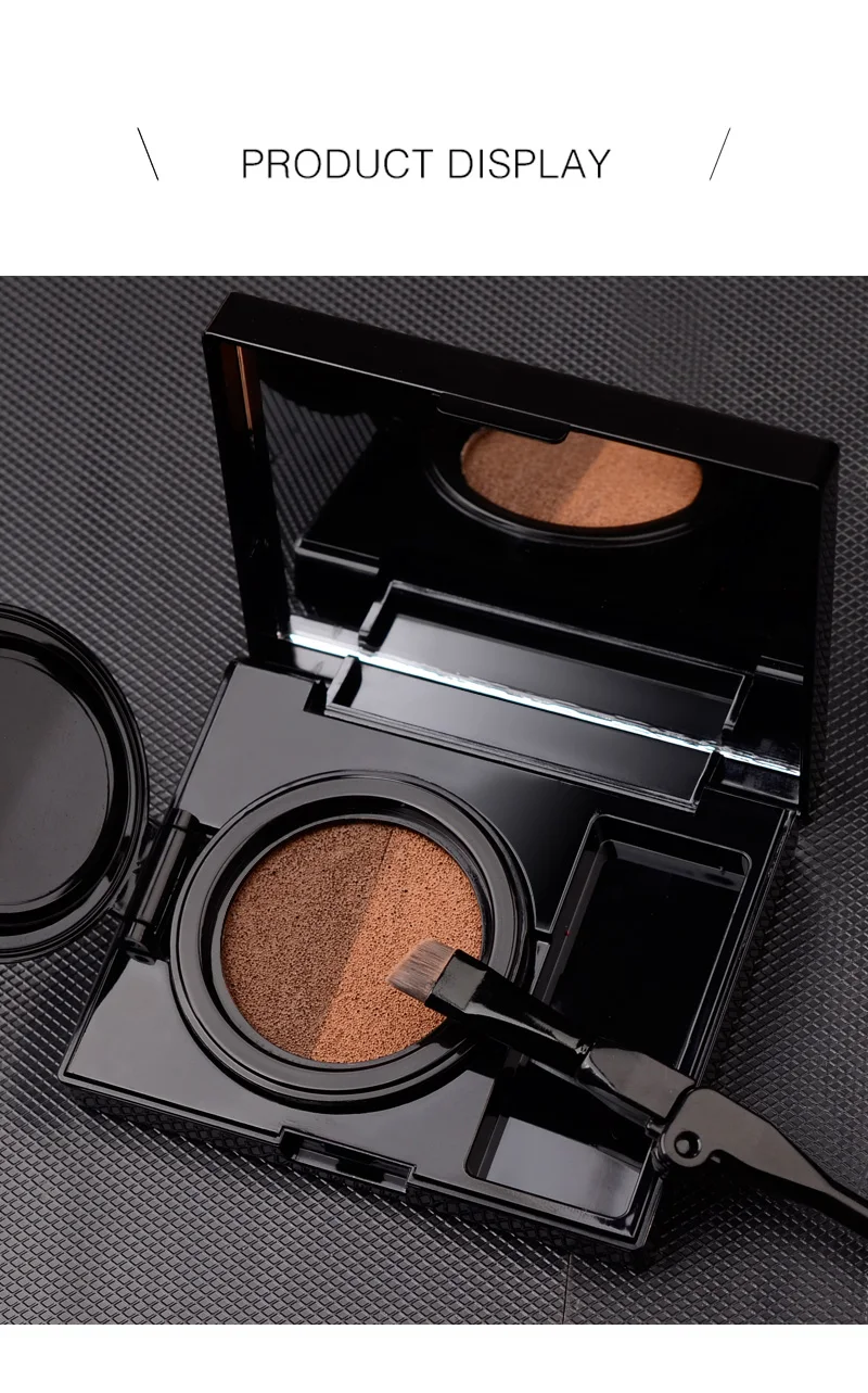 HOLD LIVE Eyebrow Cushion-cara Two Tone Gel Double Color Air Cushion Eyebrow Powder Palette With Brushes For Eyes Makeup (12)