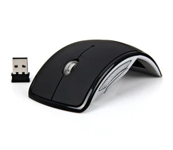 

Foldable Ergonomic 2.4Ghz Wireless Optimal Mouse with Embedded Receivers