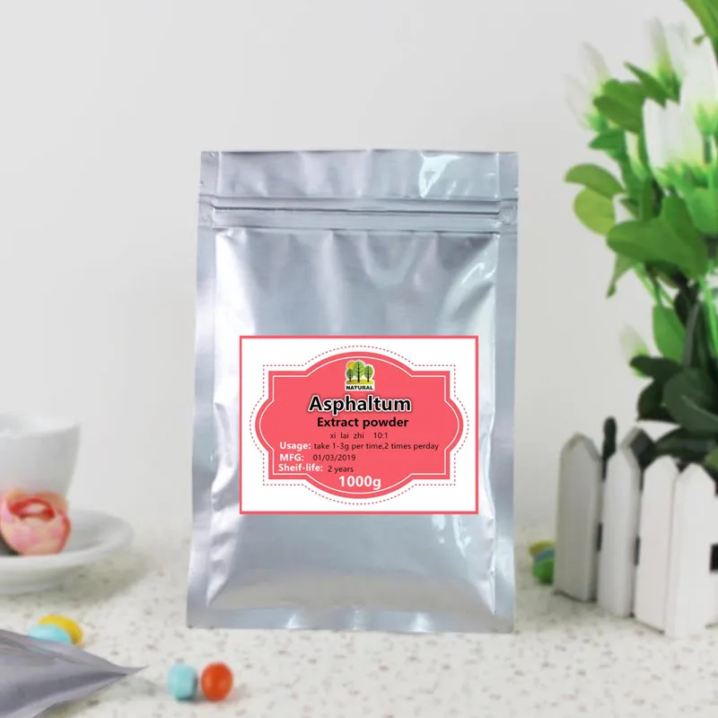 

1000g High-quality pure Shilajit Extract 10:1 powder,xi lai zhi,asphaltum stone,free shipping