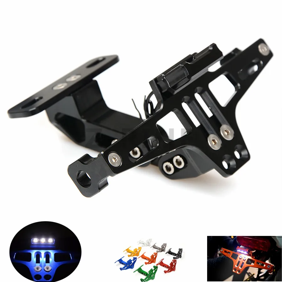 for Universal Fender Eliminator License Plate Bracket motorcycle
