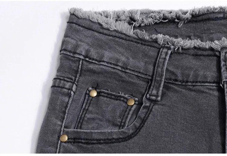 Осень-Зима теплые джинсы женские до щиколотки брюки студенческие узкие эластичные джинсы для женщин Весна узкие джинсы с высокой талией