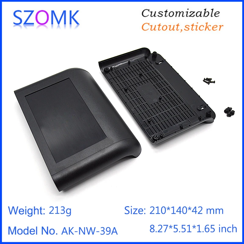 szomk plastic router enclosure box for electronic junction box diy plastic enclosure pcb box plastic equipment housing GPS tracker instrument control box (20)