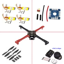 DIY Quadcopter Rack Kit Frame APM2.6 and 6M 7M 8M GPS 2212 1000KV HP 30A 1045 prop F4P01 drone quadrocopter