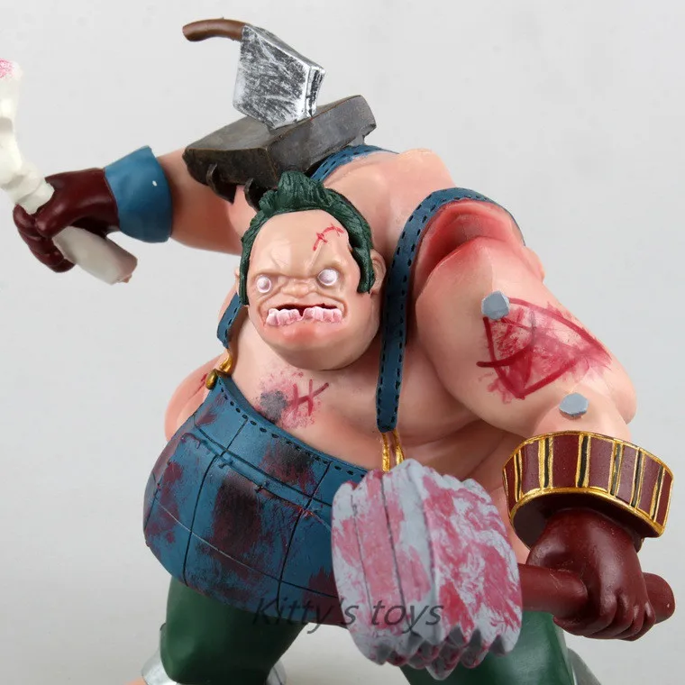 Amazing Dota 2 Game Pudge Character Butcher PVC Action Figures Collection dota2 Toys Free shipping KB0167