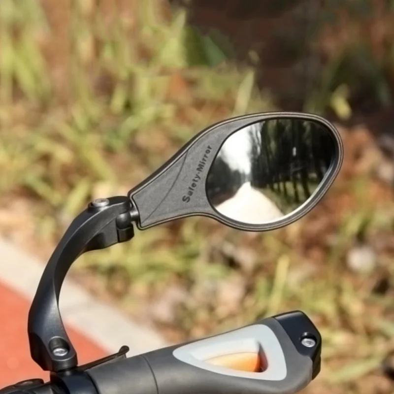 

Mirror Stainless Steel Lens Bike MTB Handlebar Side Mirrors Rearview Mirrors Flexible Bicycle Road Cycling Mirror
