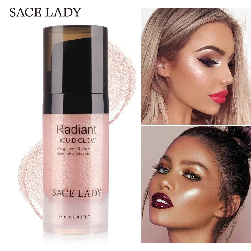 

SACE LADY Hot 3 Colors Highlighter Stay Long Lasting Make up illuminator Full Professional Make up Cosmetics Highlighter Women
