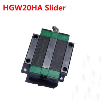 

1PC HGW20HA Slider match use HGR20 Linear Guide Width 20mm Rail for CNC DIY parts
