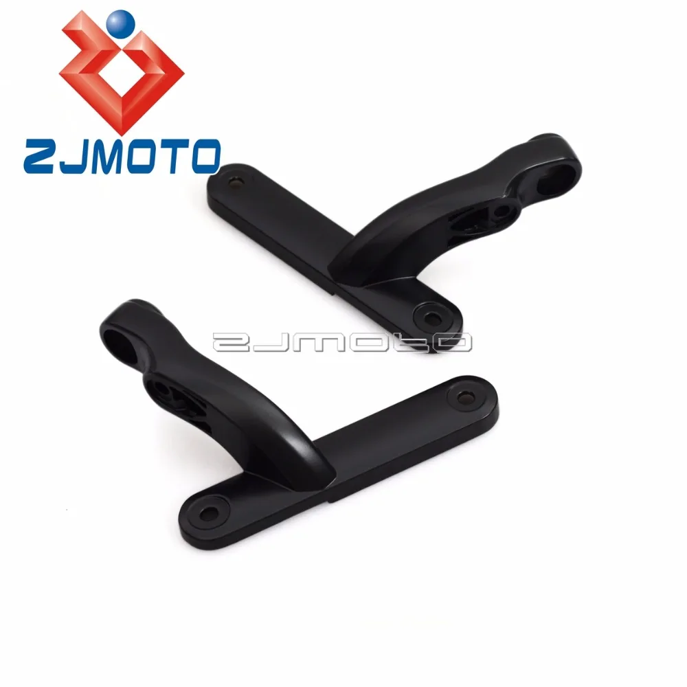 

Black Spot Light Bracket Fog Light Turn Light Bracket Kit For Harley Electra Glide Street Glide Road King 1994-2015