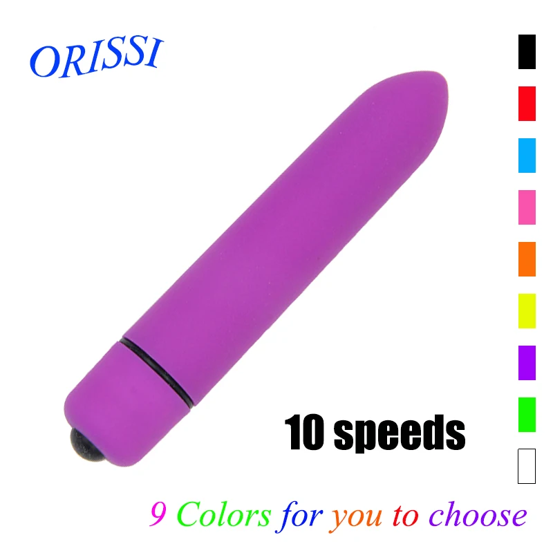 ORISSI 1 шт. водонепроницаемый Мощный Вибратор для взрослых G spot женщин Мини