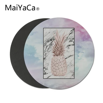 

MaiYaCa Standing Pineapple Professional Non-Slip Rubber Round Mouse Pad 20x20cm and 22x22cm Mousepad