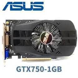 Asus GTX-750-FML-1GB GTX750 GTX 750 1G D5 DDR5 128 бит настольных ПК Графика карты PCI Express 3,0 компьютеров Графика карты