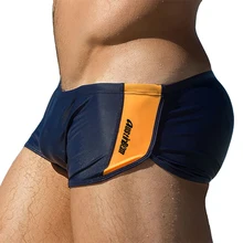 Для мужчин s Купальники шорты сексуальные Sunga Masculina Для Мужчин's пляжные шорты для плавания Мужские Шорты для купания размера плюс быстросохнущая Для мужчин спорт для купания, сёрфинга купальники