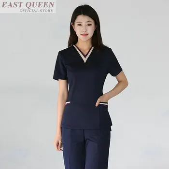 

Medical nurse uniform clothing beautician massage uniform clothing scrubs medical uniforms women spa uniform DD541