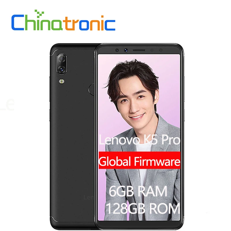 Lenovo K5 Pro L38041 смартфон с 5 99 дюймовым дисплеем восьмиядерным процессором Snapdragon ОЗУ 6