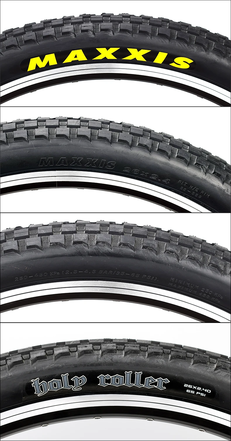 MAXXIS Holy Roller велосипедные шины 26 26*2,4 24*2,4 сверхлегкие BMX шины для уличных велосипедов шоколадные протекторы шины для альпинизма biketrial