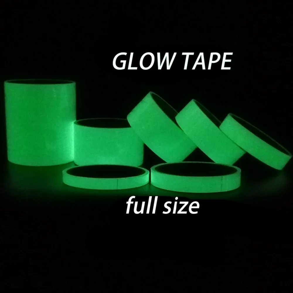3m DIY Luminous Self adhesive tape sticker Wall Fluorescent Safety