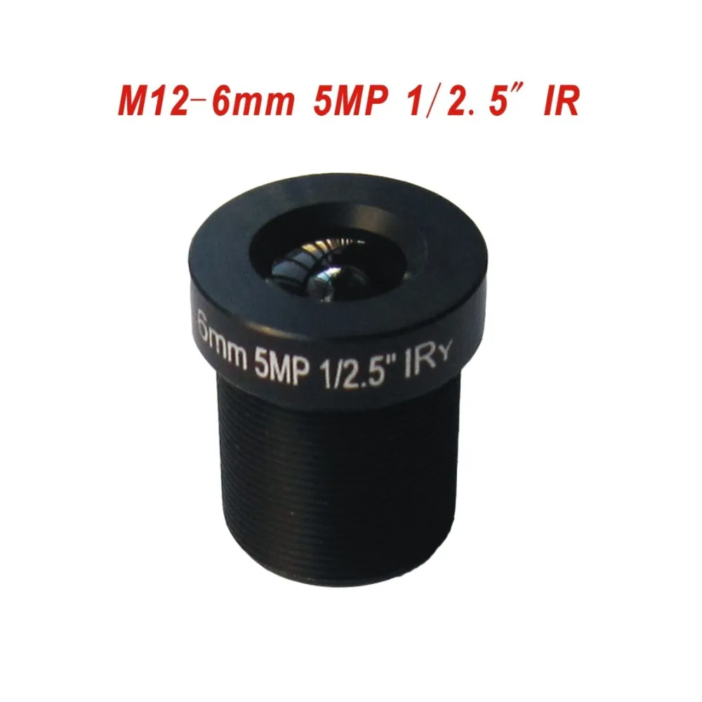 HD 5MP видеонаблюдения объектив 6 мм M12 крепление рыбий глаз для IP камеры видеонаблюдения широкоугольный cctv линзы