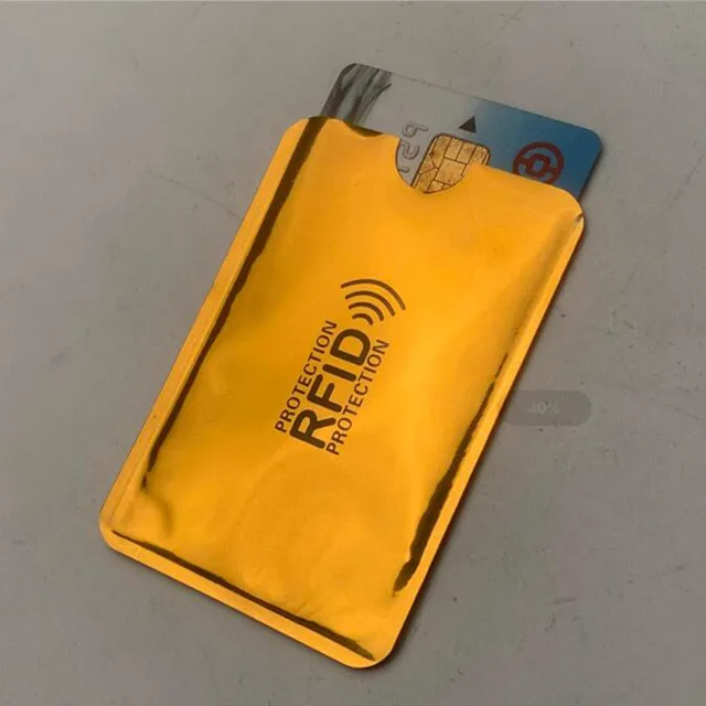 5 шт. Анти Rfid кошелек Блокировка ридер замок банк держатель для карт Id банковский чехол для карт Защита металлический кредитный держатель для карт Алюминий - Цвет: 5pcs Style 8