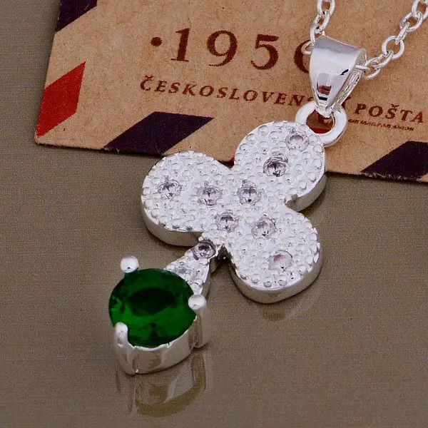 

wholesale High quality silver Fashion jewelry chains necklace pendant WN-833