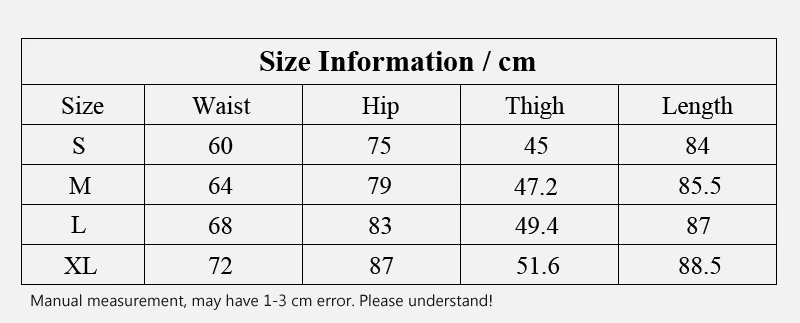 size information