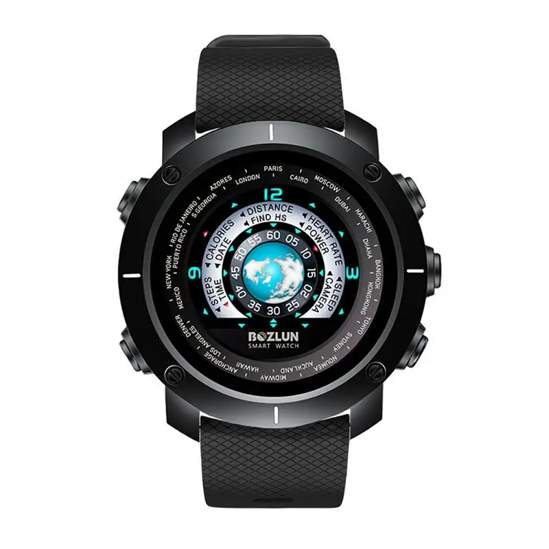 

BOZLUN W30B Version Plastic Case Outdoor Sports Color Screen Smart Watch Support Heart Rate Health Monitoring Smart Reminder