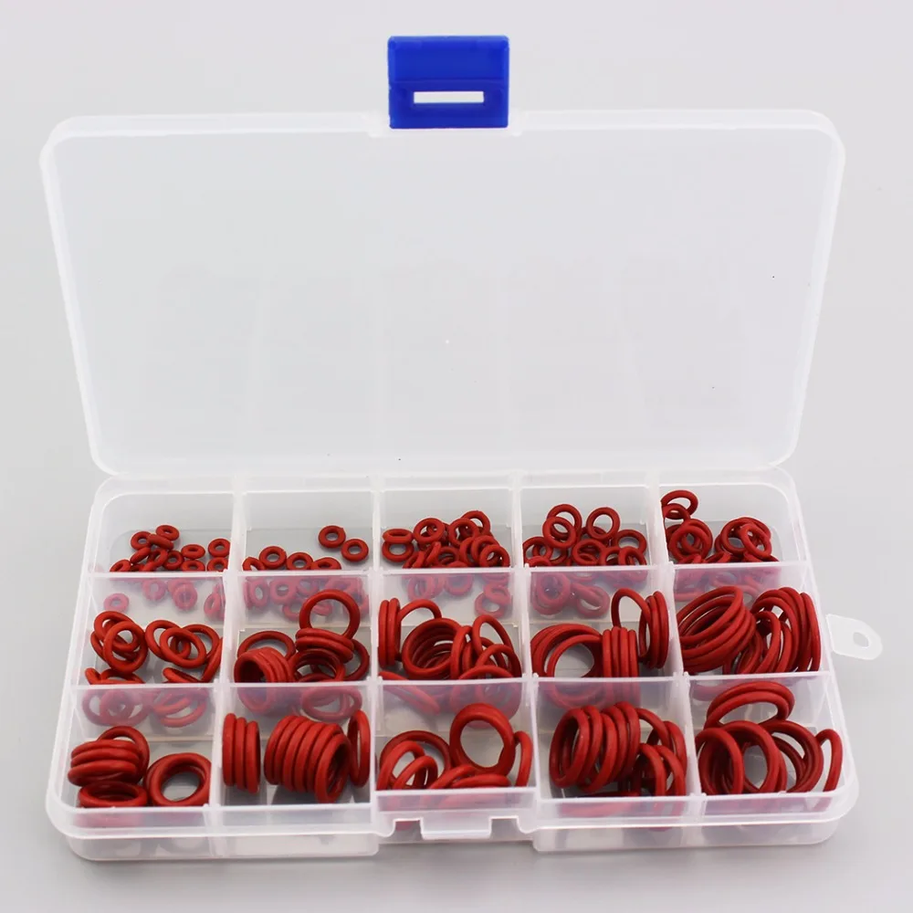 PCP-Paintball-Durable-Socket-Silicone-O-ring-Red-Gasket-Replacements-Sealing-O-rings-Quick-Couplers-Fitting
