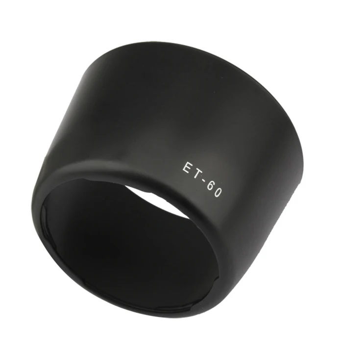 

2019 Hot Replacement Camera Lens Hood for Canon EF-S 55-250MM F/4-5.6 IS ET-60 ET60 600D For DOY