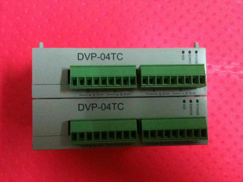 

Original Delta DVP04TC-S PLC 4 channel K J type Thermocouple Module in box